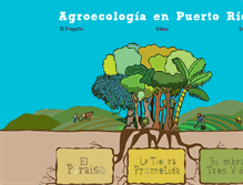 Tablet Screenshot of agroecologiapr.org
